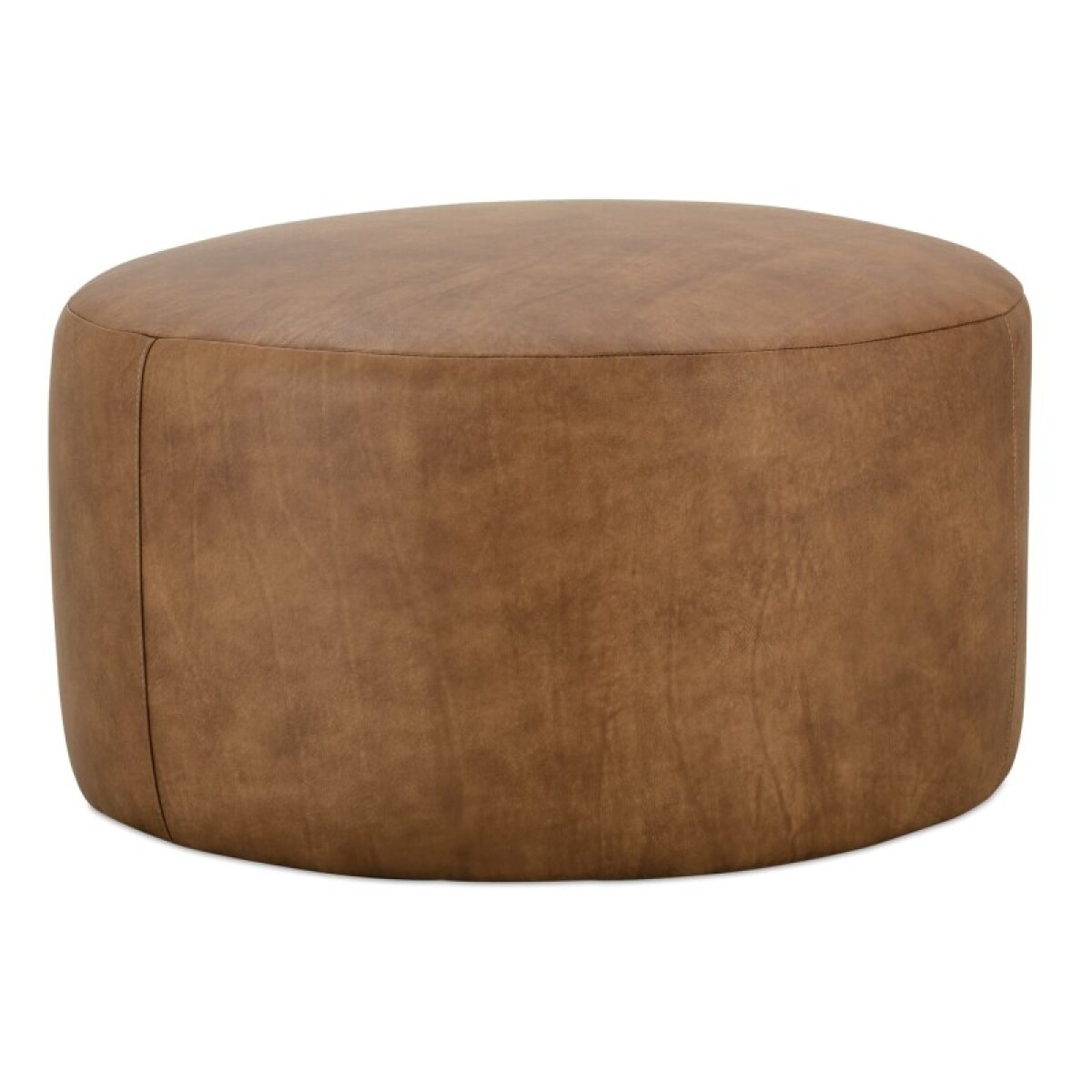 64850731414b8d3b799c152862d0747e Cleo Leather Ottoman Q120-L-095-42A Brown - Image 1