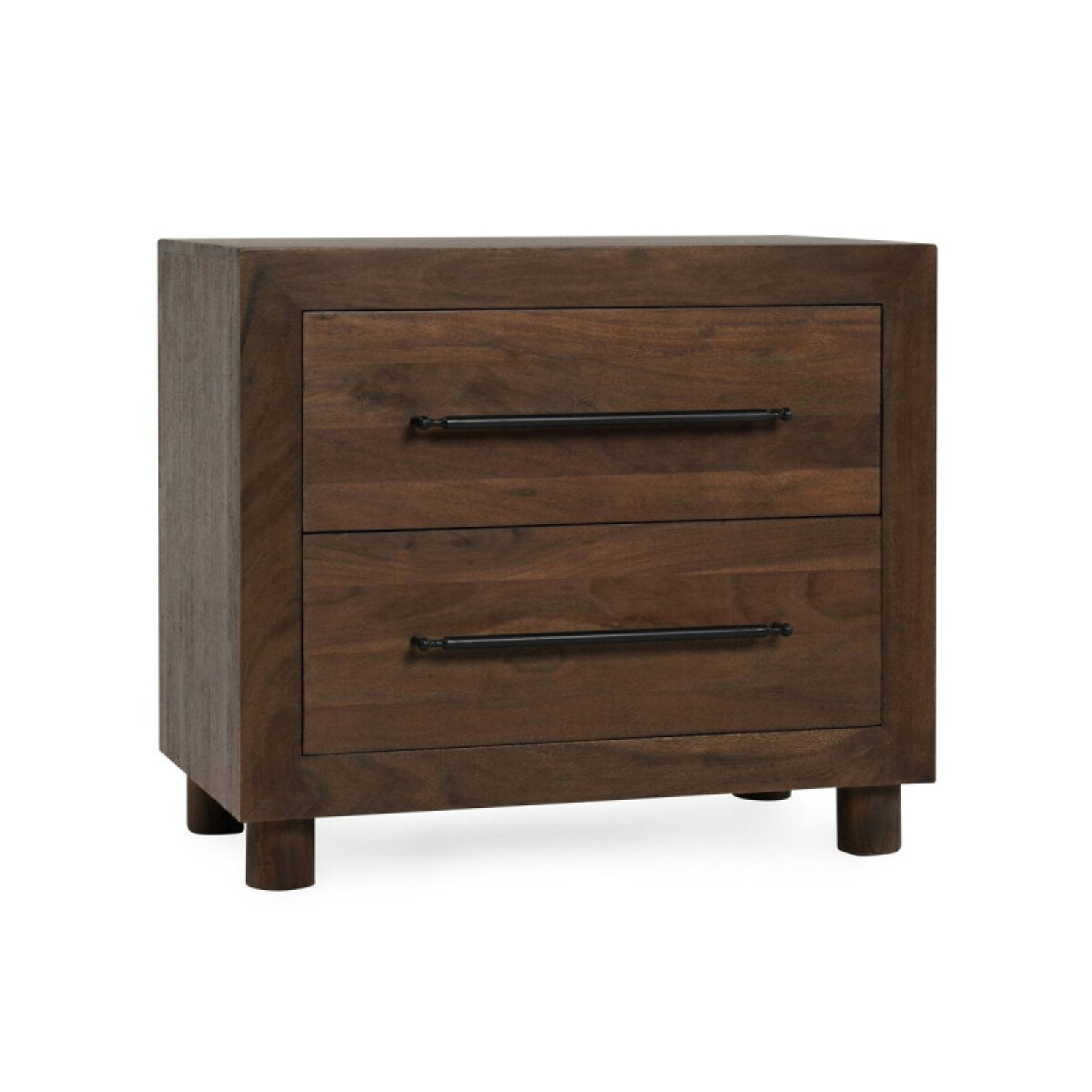 64c9a6ef8f51363f1cce8d727e7f5beb Jaxon Solid Wood 2dwr Nightstand - Harvest Brown - Image 1