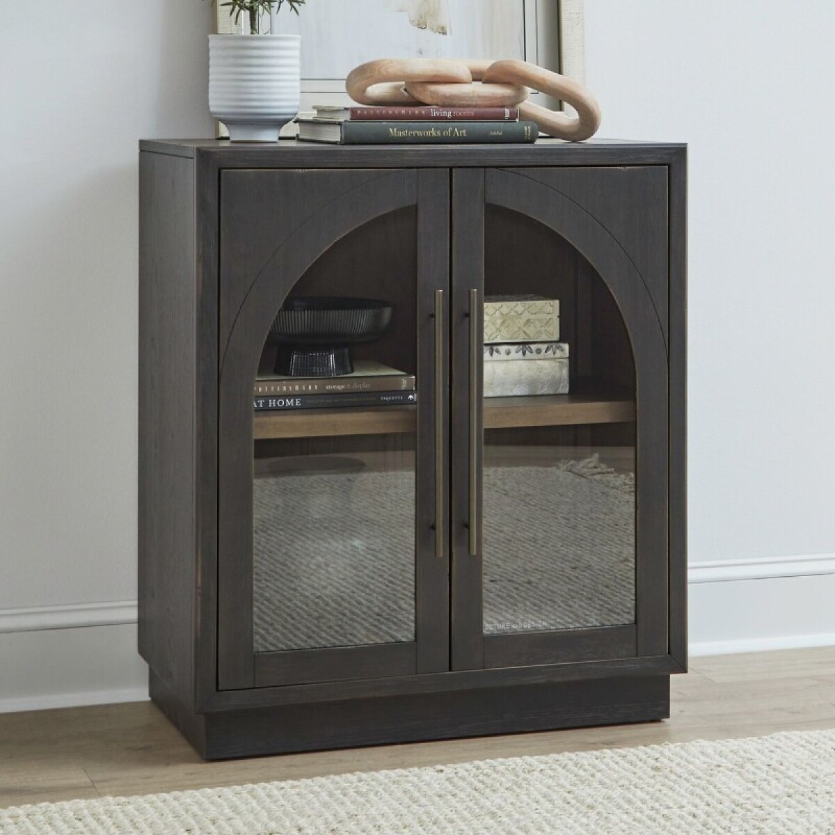 654afff029881cee7a85c1d0209244f7 Archway 2 Door Accent Cabinet - Image 1