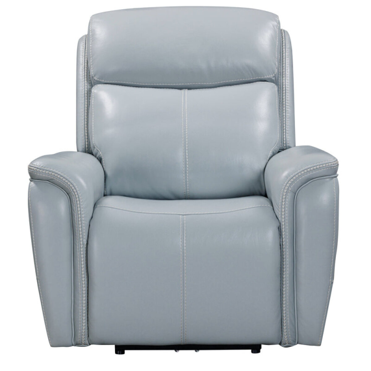 6618faeffecbbc295e1acc7ffb31fa87 Cascade - Sea Mist Grey Power Recliner With Power Headrest - Image 1
