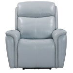 Cascade - Sea Mist Grey Power Recliner With Power Headrest