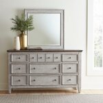 Heartland Opt Queen Panel Bed, Dresser & Mirror, Night Stand - Image 3
