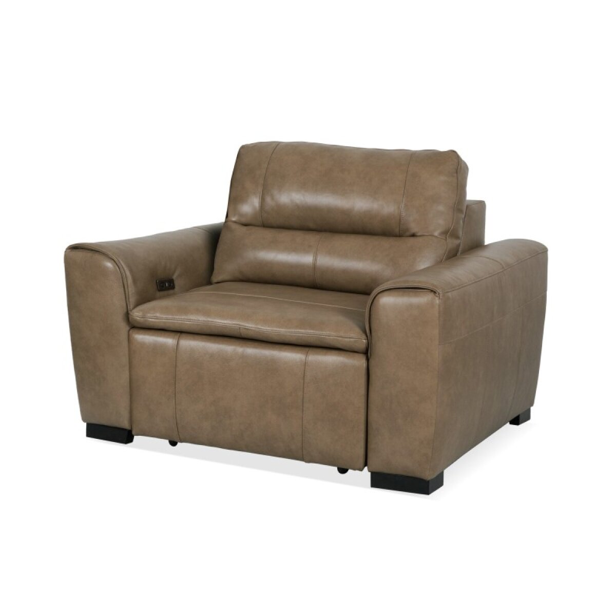 674079f8b45cfd46075c596cd0efaafe Graham River Leather Power Sliding Chair - Image 1