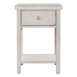 Modern Farmhouse Drawer Chair Side Table - Image 4