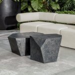 Parra Indoor-outdoor Side Table, Slate - Image 7
