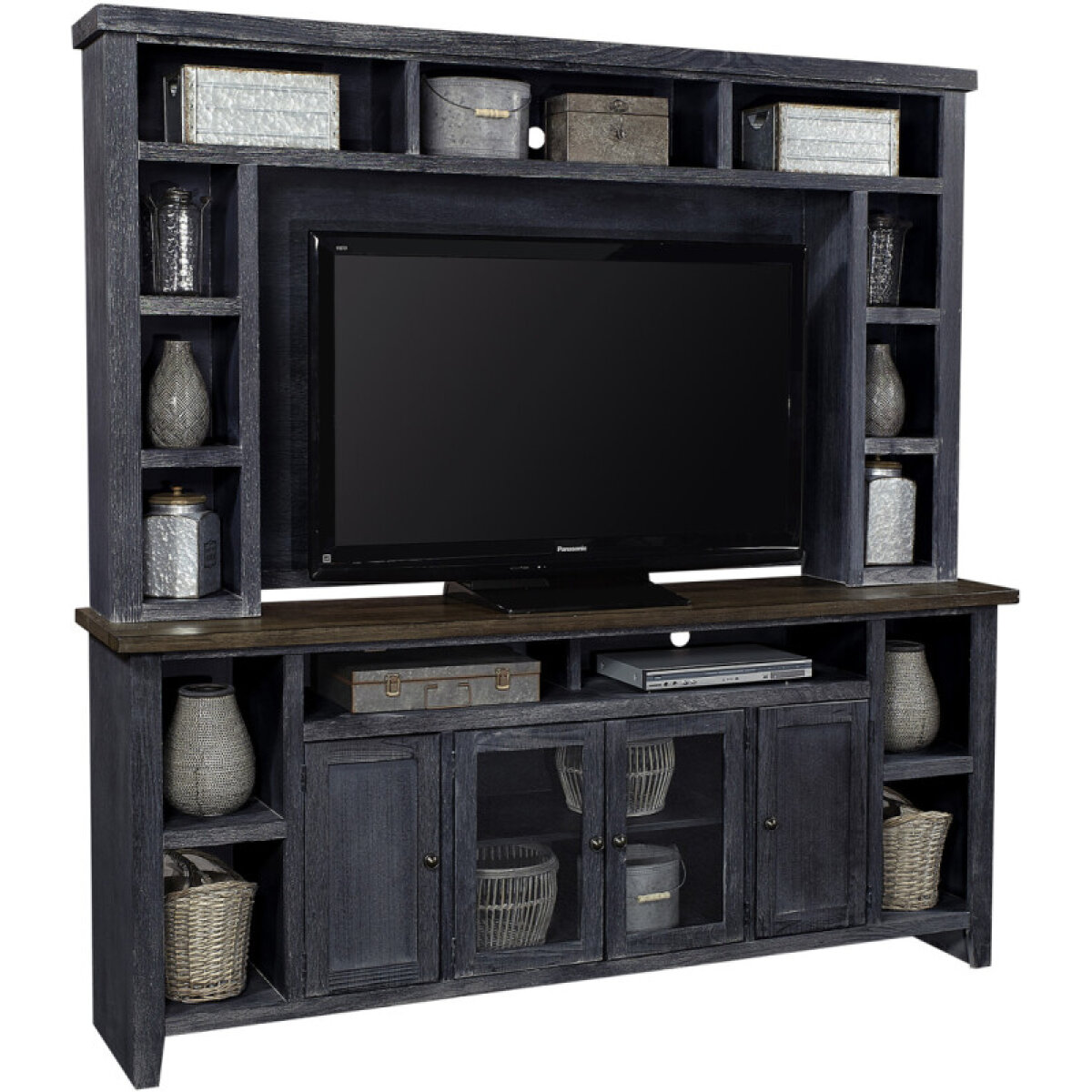 67b9f8250791afc5f56f5129aeebc19e Eastport 84" Console W/ 4 Doors - Image 1