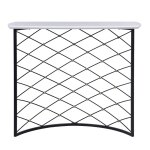 Dann Foley Lifestyle Black And White Console Table