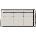 Melville Stationary Sofa 8-Way Tie 771-95