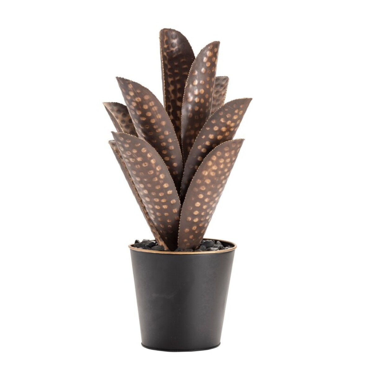 684a287a1613f21d7f1cabf0492a3b8a Large Oasis Hand Finished Metal Cactus - Image 1
