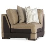 Lars Leather Corner Chair