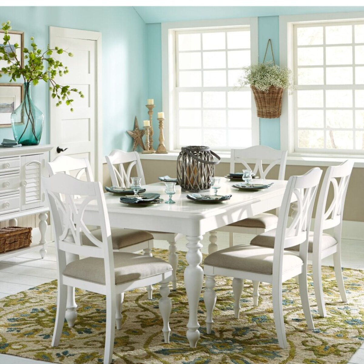 68b40e0b146fc2a6d6586e69bc83722e Summer House 7 Piece Rectangular Table Set - Image 1