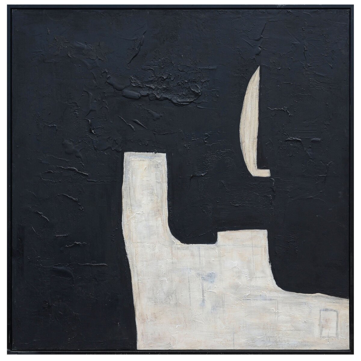 68b4eb6c0f703876e3a67745f62d97e2 Saman Framed Art | Hand Painted Abstract | 1.5 Inch Frame - Image 1