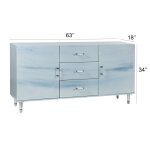Austin Allen James Causeway 2 Door And 3 Drawer Credenza - Image 6