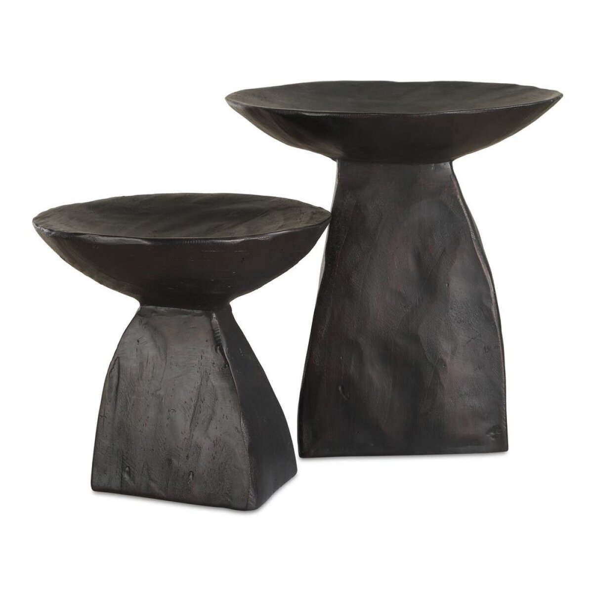69317519c20db3576806ee822aea8c35 Shadow Pedestal Bowls, S/2 - Image 1