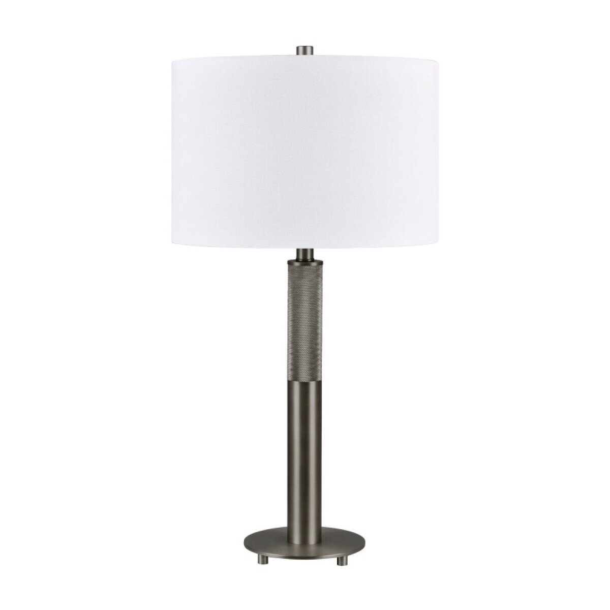 69d30286db6096e54cbd736019526422 Lochley Gunmetal Table Lamp - Image 1