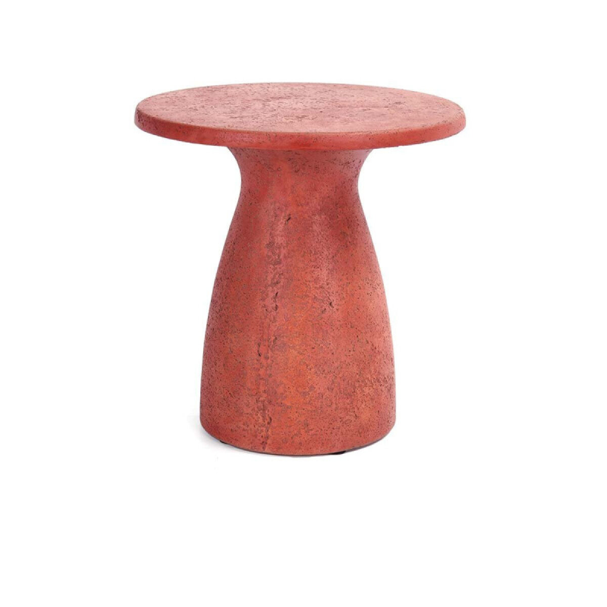 69e97ae7c94869e07dbe4e3ce7a131e6 Collins Outdoor Round Accent Table - Rust - Image 1
