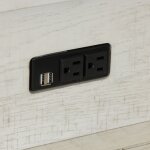 Modern Farmhouse Console Bar Table - Image 7