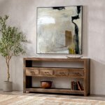 Mattai Reclaimed Wood 4dwr Console - Natural - Image 8
