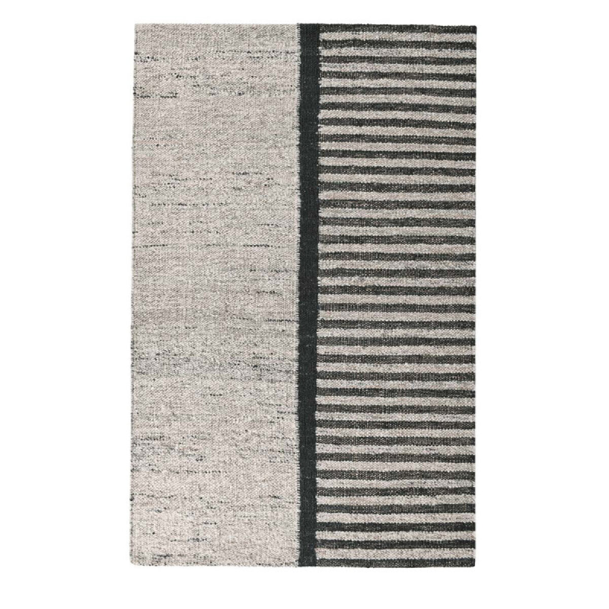 6aa27067321ec98c85032b57d2b62f0e Kofu Stripe Natural/black 5'x8' - Image 1