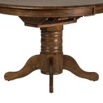 Carolina Crossing Oval Pedestal Table Base - Image 4