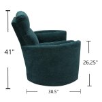 Radius - Peacock Power Swivel Glider Recliner - Image 6