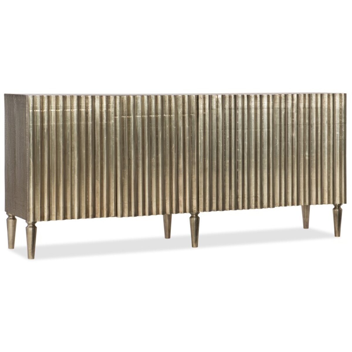 6aff475ccd21b84e49f0877b7d9c96ba Melange, 5637-85 Living Room German Silver Console - Image 1