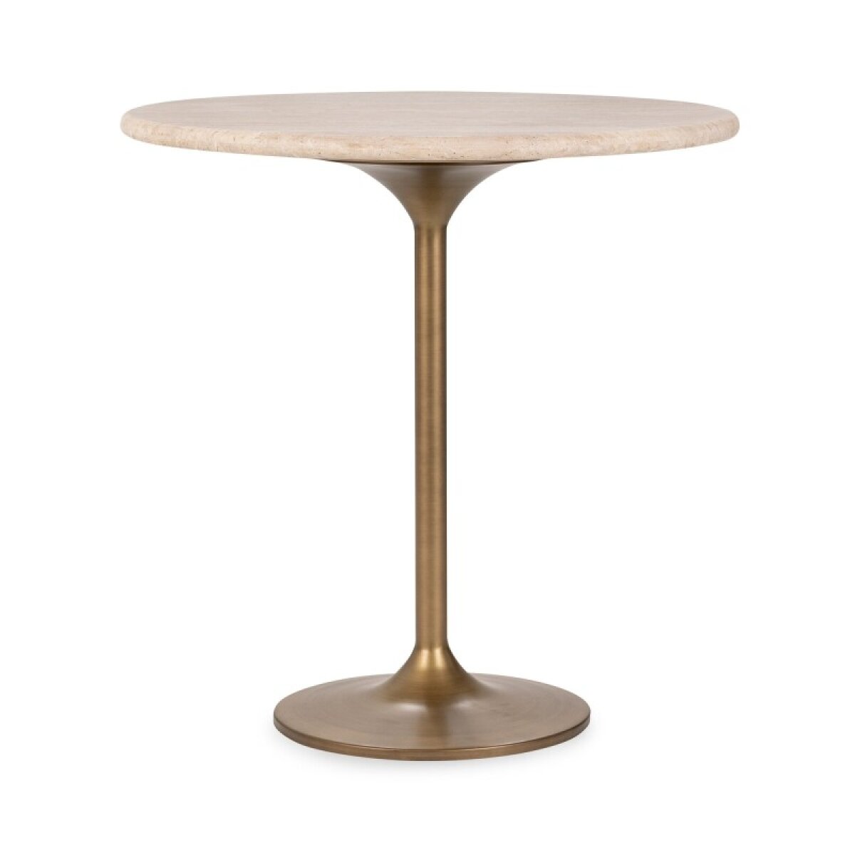6b0c4a025630ac47cfb85beebfd4b7f7 Malani Travertine Gathering Table - Tan - Image 1