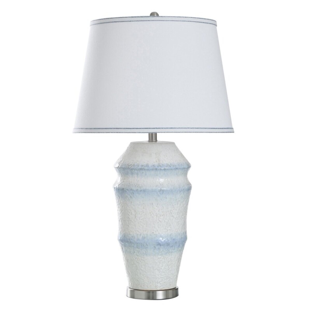 6b203afd7f4be6862c90bbda53b56d19 Bexium Blue Ceramic Table Lamp - Image 1