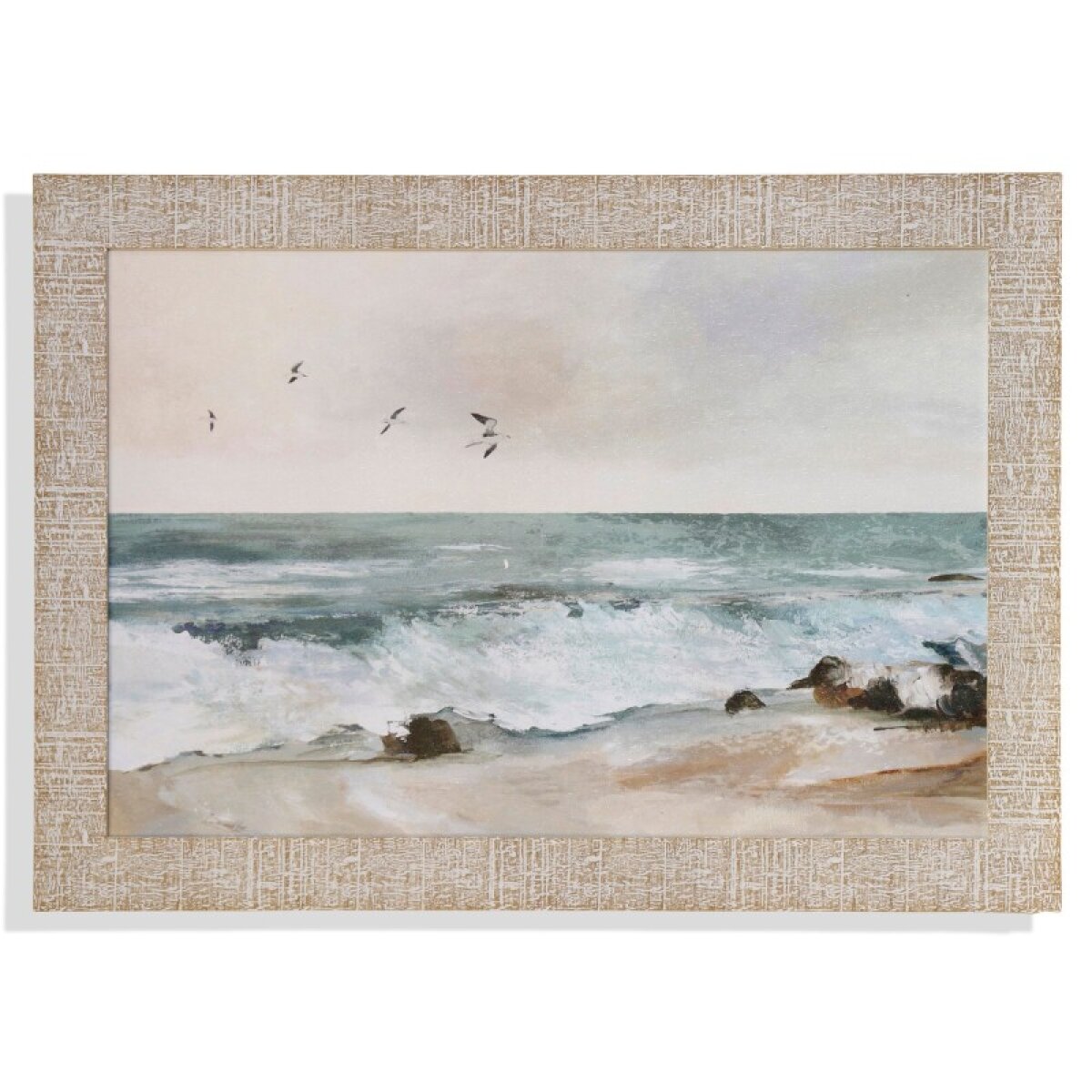6bb5945b8e19ad08bc95d28893f78c19 Graceful Seatextured Framed Print - Image 1