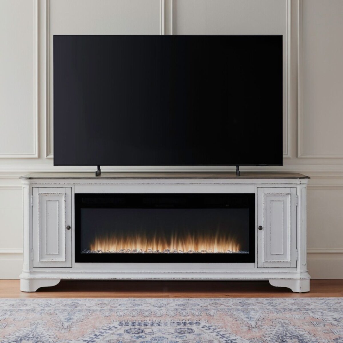 6bba38d31d8c9eda8cf089bf9e5f00e5 Fireplace TV Consoles 244 82 Inch Console w/ Fire FTS - Image 1