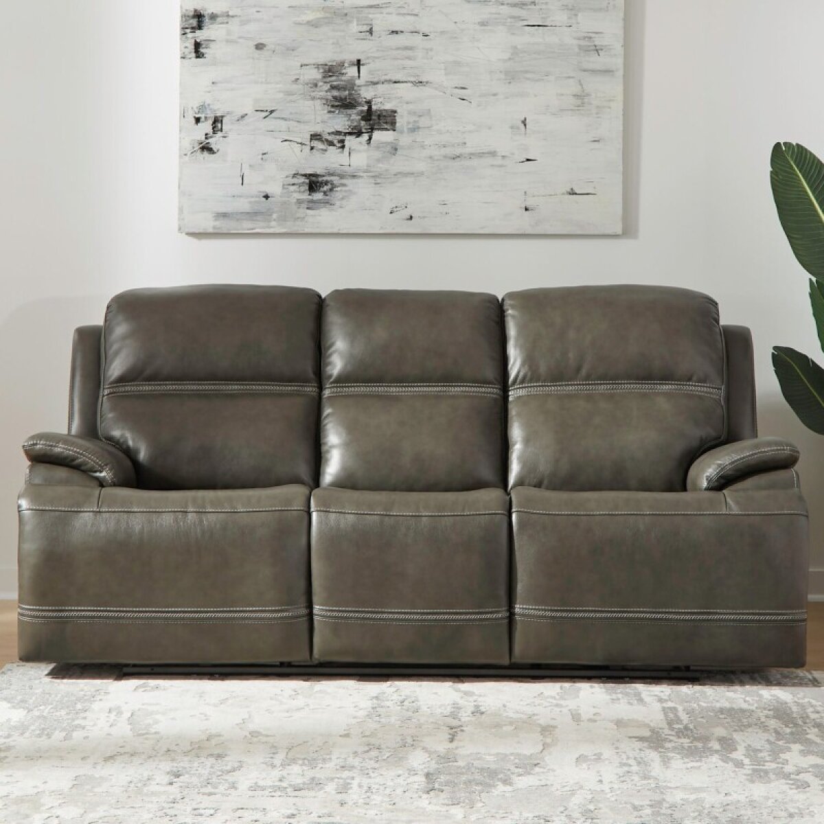 6c696f78ffe87c5c8da11026d3650e16 Bentley Sofa P2 & ZG - Graphite - Image 1