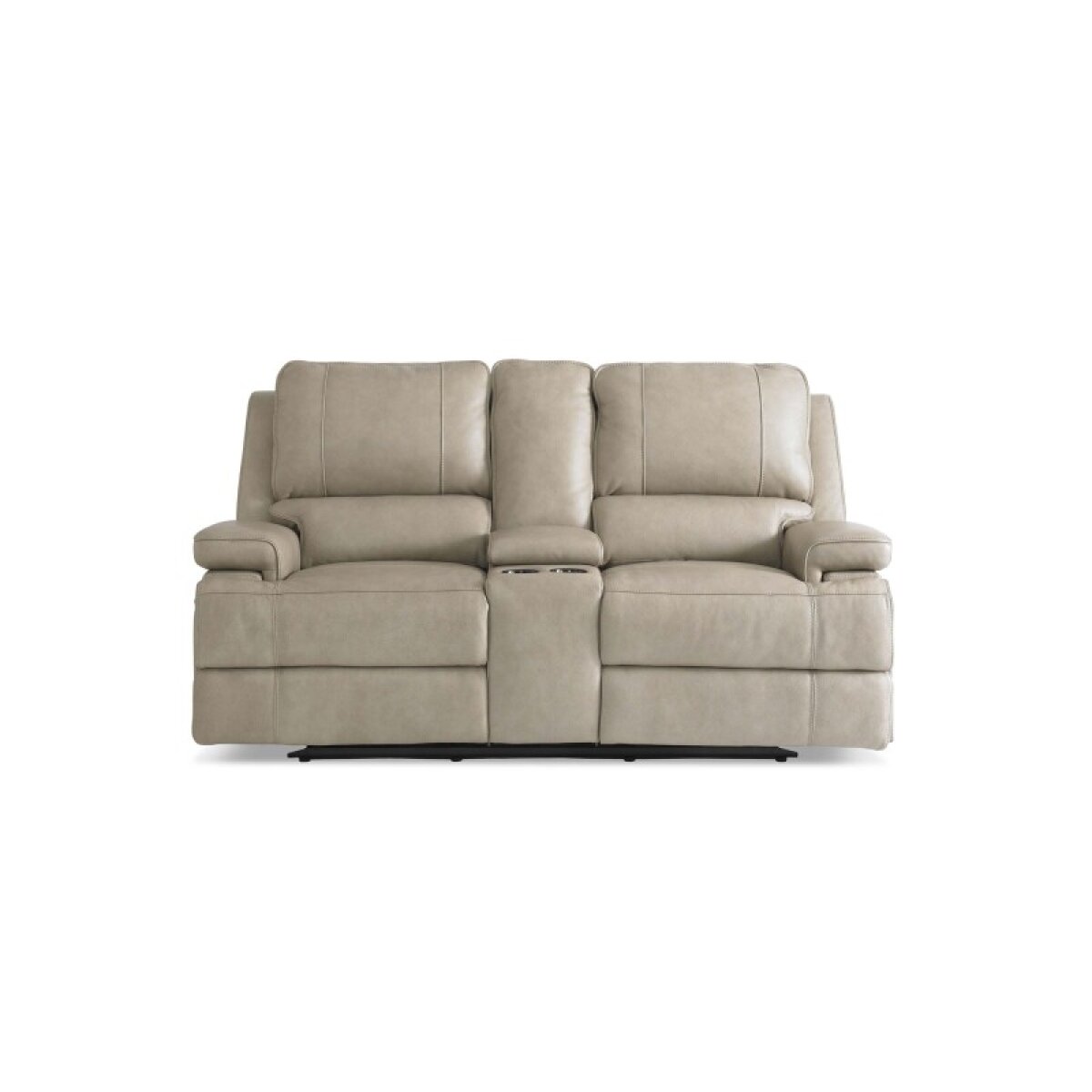 6c721f4fb834a1c425b0686efe09857a Parsons Leather Power Reclining Loveseat with Center Console - Image 1