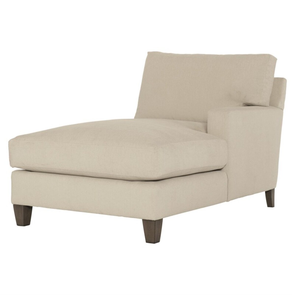 6cacb1b9009a1dee4928901ae641397f Mila Fabric Right Arm Chaise Without Pillows - Image 1