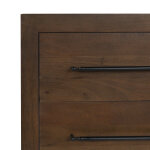 Jaxon Solid Wood 9dwr Dresser - Harvest Brown - Image 7