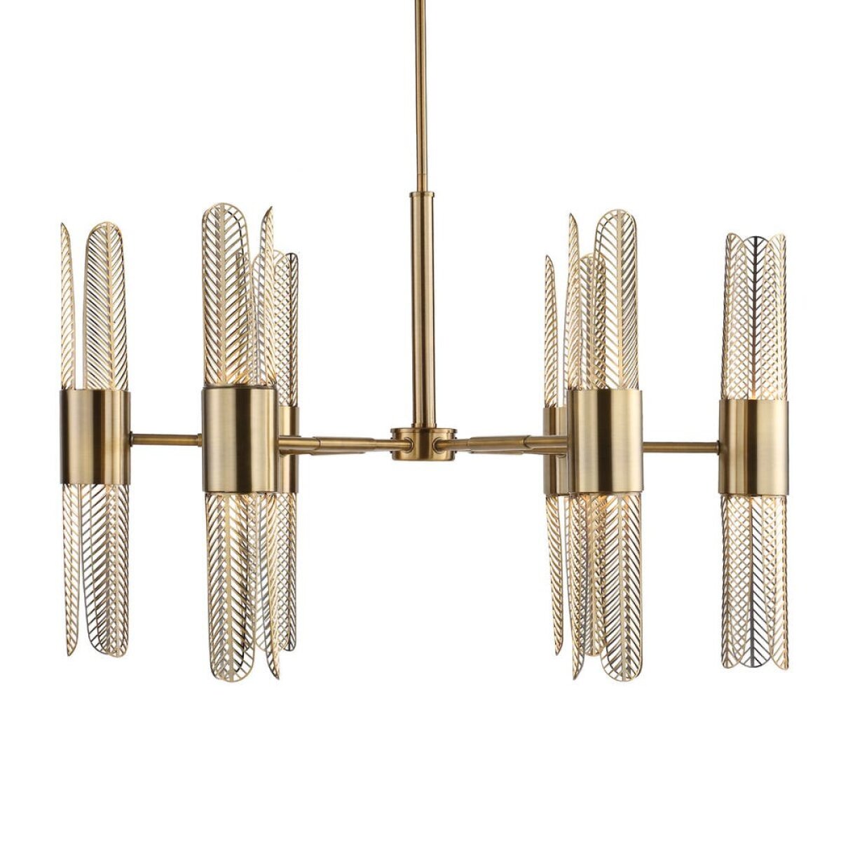 6dacfa1fc6d25cbcf28bb3f24043498b Cret, 12 Lt Chandelier - Image 1
