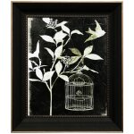 Branch & Bird I Jane Seymour Collection Framed Print With Heavy Clear Gloss T