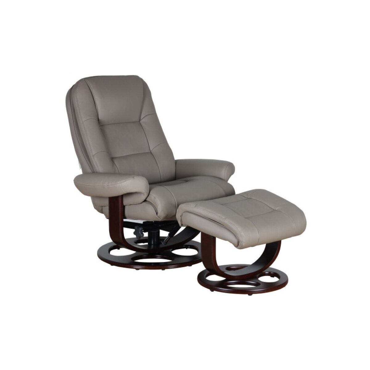 6e56c39dc17d2826b3706a644bcc4206 Jacque Pedestal Reclining Chair & Ottoman - Image 1