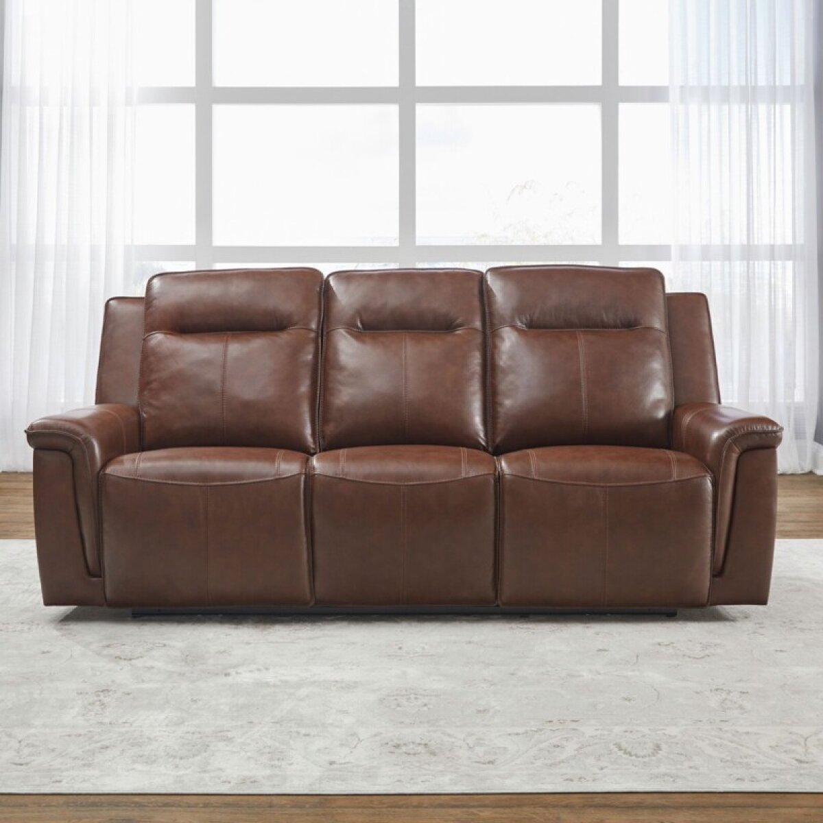 6e8505cd859e2f16253150ca7c53e389 Avery Sofa P2 - Cognac - Image 1