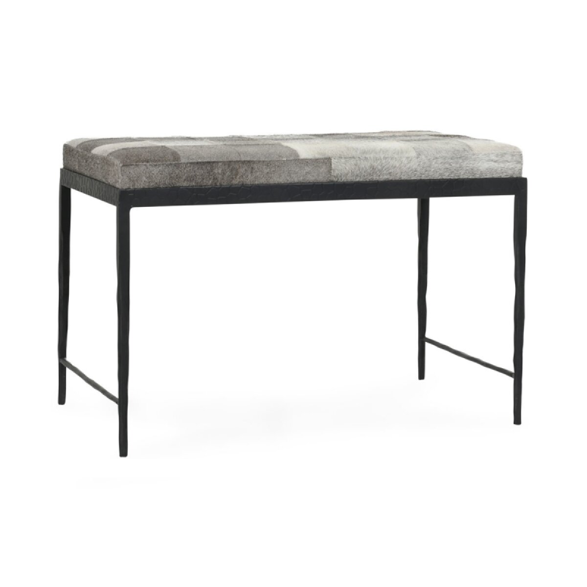 6edb55ab65b7b662a2886ce7c647a22a Achen Hide Bench - Sparrow Gray - Image 1