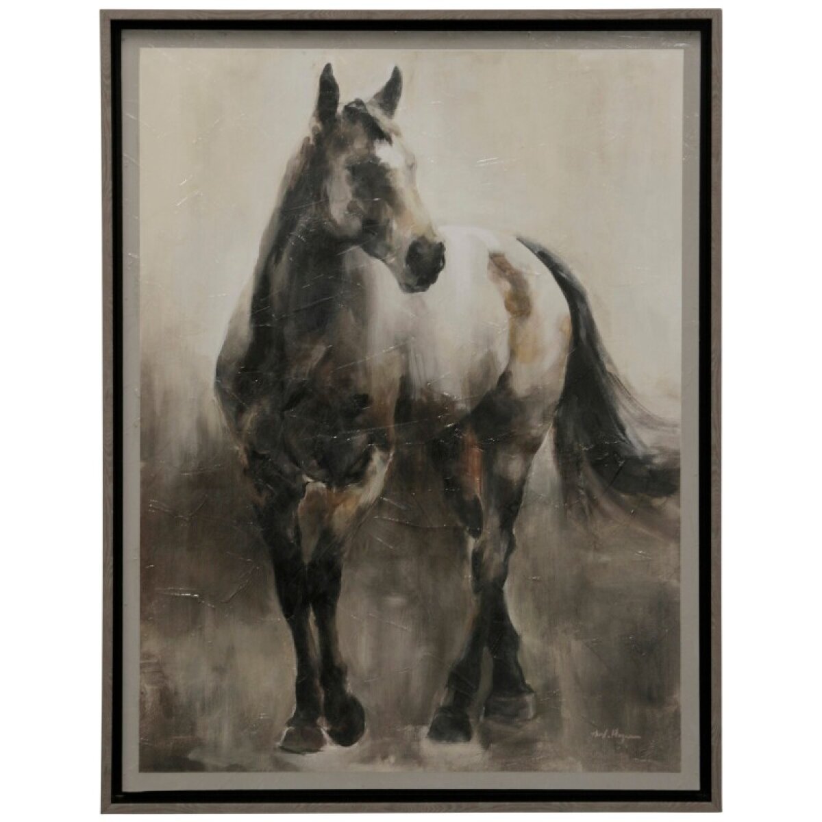 700cc152e167c5aaac3b25ba74750a24 Copper And Nickel Dimensional Faux Wood Frame Print With High Gloss Textured Coati - Image 1