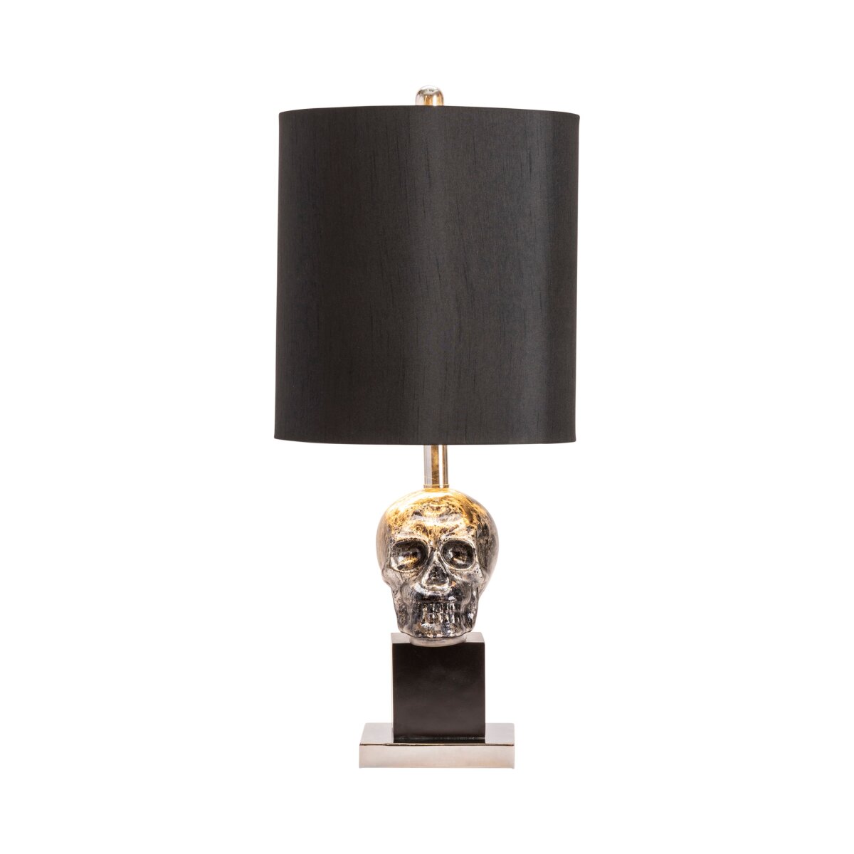 705c0329b8c0f5dd2084cc6de18944e2 Black Skull Table Lamp - Image 1