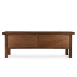 Lahey Solid Wood 11dwr Rectangle Console Table - Mission Brown - Image 6
