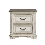 Magnolia Manor King Uph Bed, Dresser & Mirror, Night Stand - Image 6