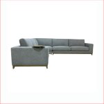 Donovan Upholstered Sectional - Gray - Image 4