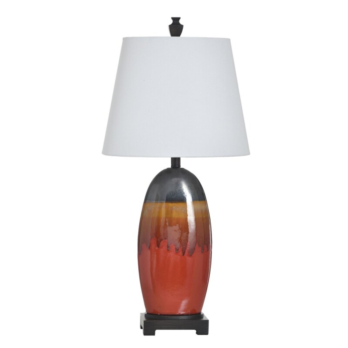 71867356b29dc25a2c27cfba5bd25167 Reactive Glaze Ceramic Table Lamp - Image 1