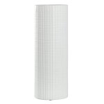 Larissa Vase | Matte White Finish On Ceramic