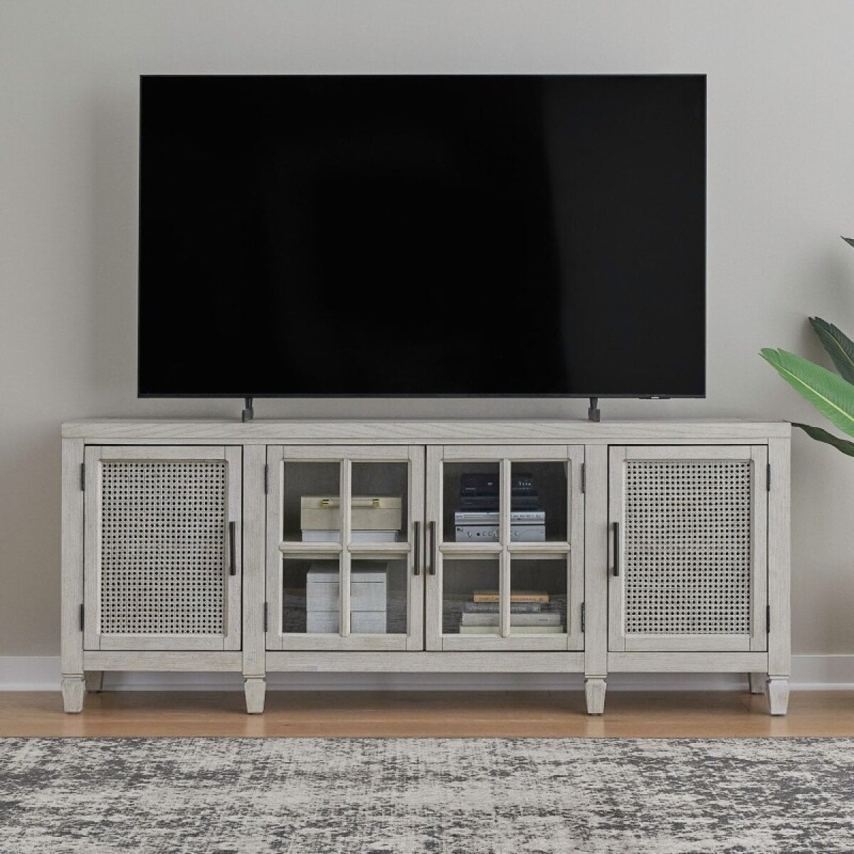 71c3331fbd1395a11112ede8dda072cf Caruso Heights 82 Inch TV Console - Image 1