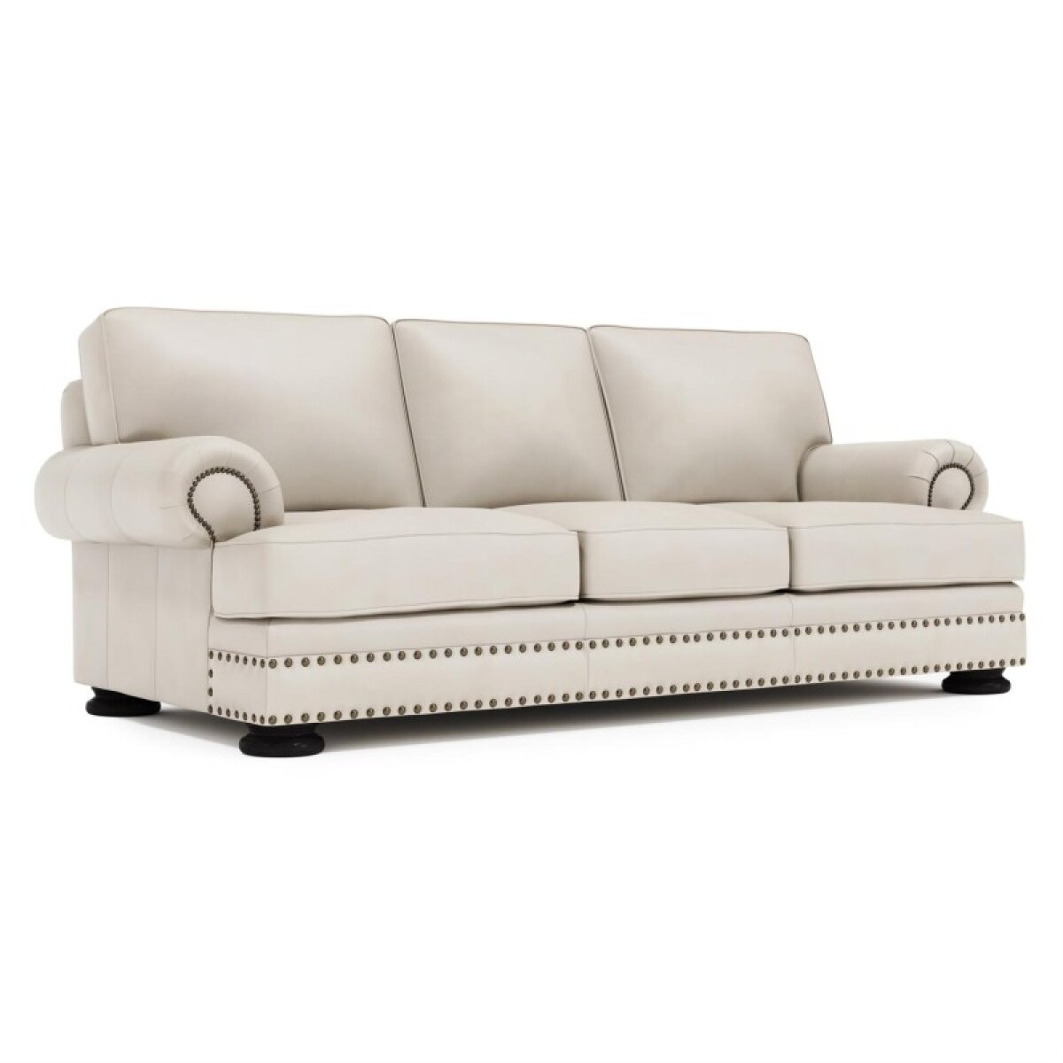 71ee32605f978bd6288d5913d2481a3b Foster Leather Sofa Without Pillows - Image 1