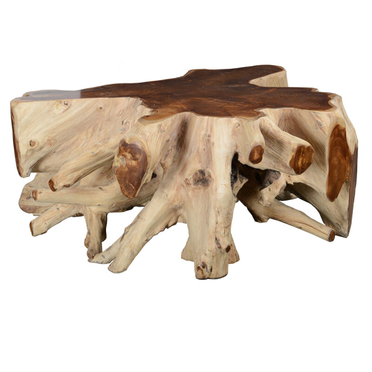 721bbb92b6d981f20d26a104af13aa63 Groot Teak Root Coffee Table - Natural - Image 1