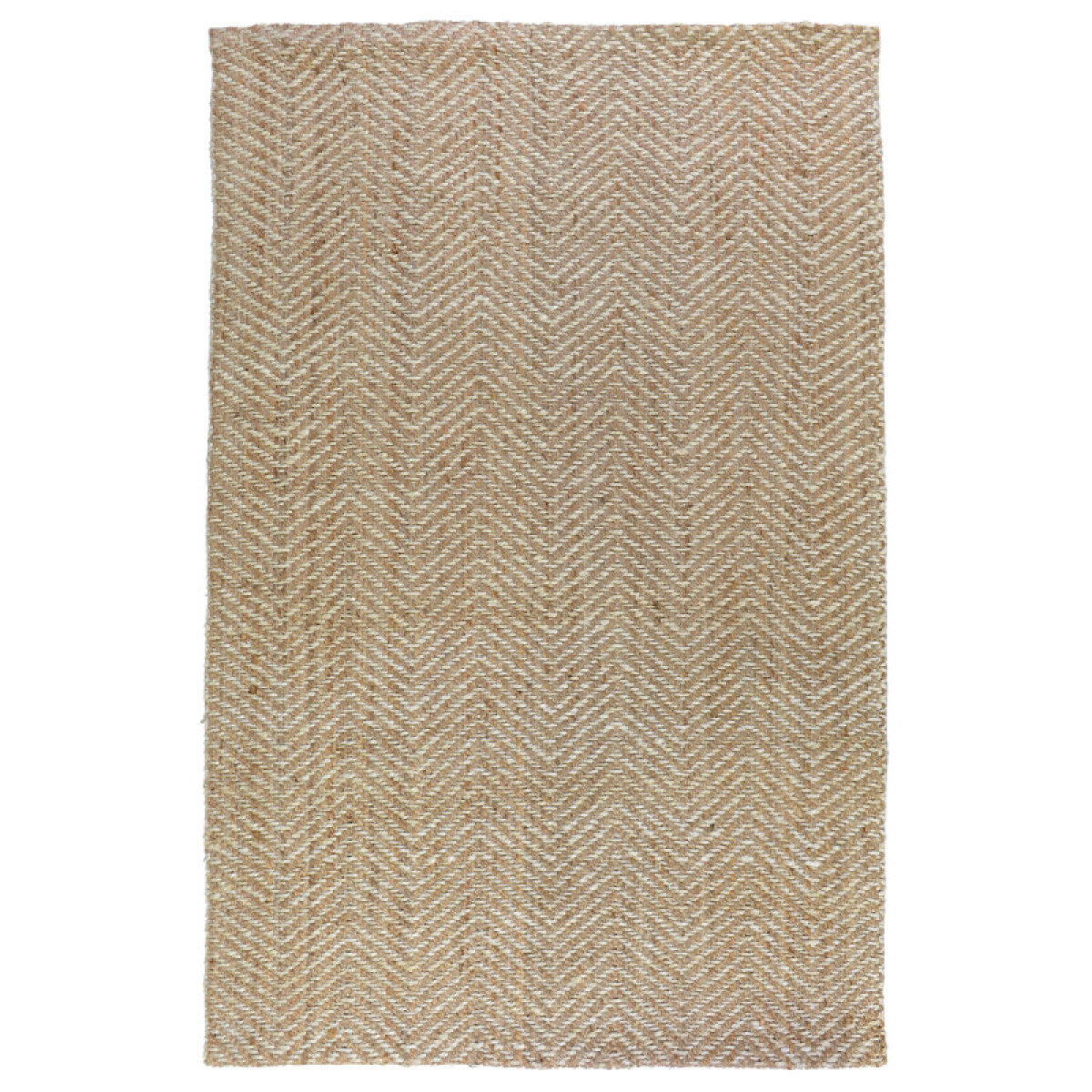 7236620e36c1b447219bda36791886c1 Herringbone Rug - Natural/ivory - Image 1